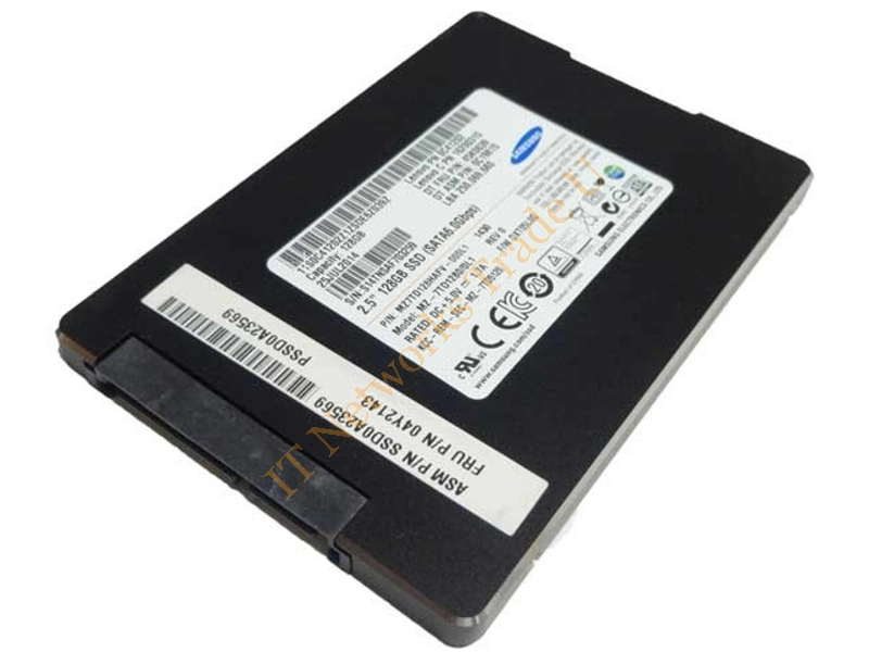 MZ-7TD1280 Samsung PM841 Series 128GB Triple-Level Cell (TLC) SATA 6Gb/s 2.5-inch Solid State Drive SSD Storage