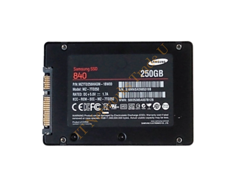 MZ-7TD250 Samsung 840 Series 250GB Triple-Level Cell SATA 6GB/s 2.5-inch Solid State Drive SSD Storage