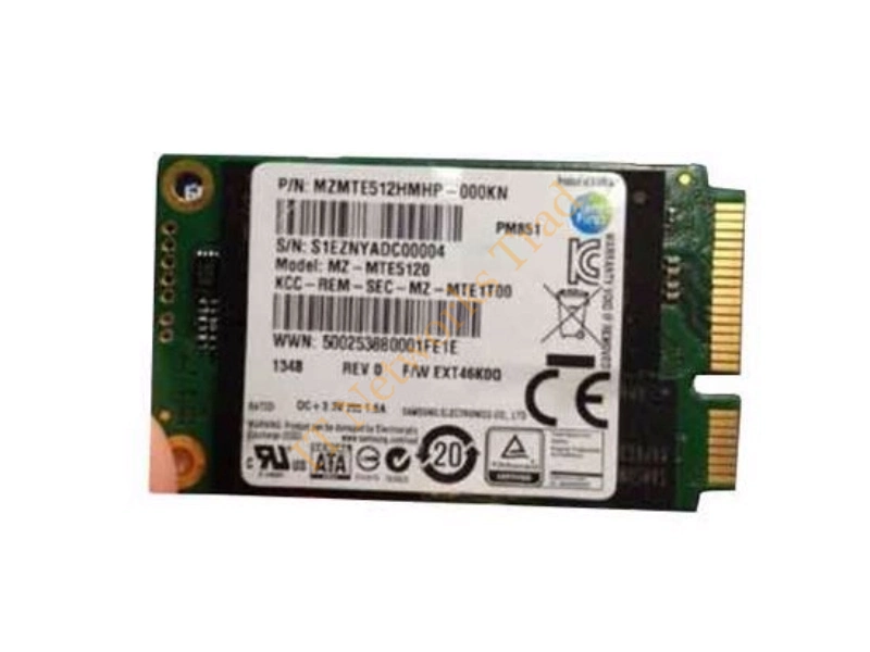 MZ-MTE5120 Samsung PM851 Series 512GB Triple-Level Cell (TLC) SATA 6Gb/s mSATA Solid State Drive SSD Storage