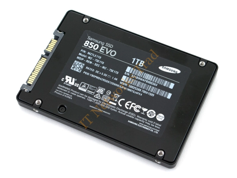 MZ-N5E1T0BW-A1 Samsung 850 EVO Series 1TB Triple-Level Cell (TLC) SATA 6Gb/s M.2 2280 Solid State Drive SSD Storage