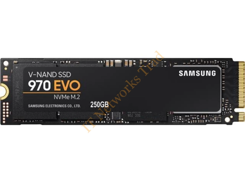 MZ-V7E250BW Samsung 970 EVO 250GB Triple-Level Cell (TLC) PCI Express 3.0 x4 NVMe M.2 2280 Solid State Drive SSD Storage