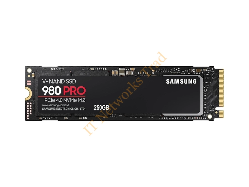 MZ-V8P250BW Samsung 980 PRO 250GB MLC M.2 2280 PCI-Express Gen 4.0 x4, NVMe 1.3c Solid State Drive SSD Storage