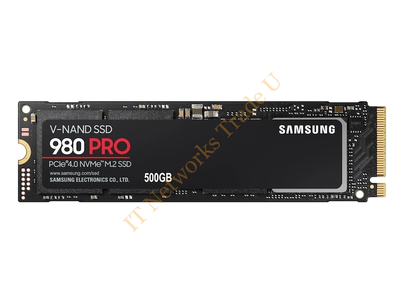 MZ-V8P500BW Samsung 980 PRO M.2 2280 500GB MLC PCI-Express Gen 4.0 x4, NVMe 1.3c Solid State Drive SSD Storage
