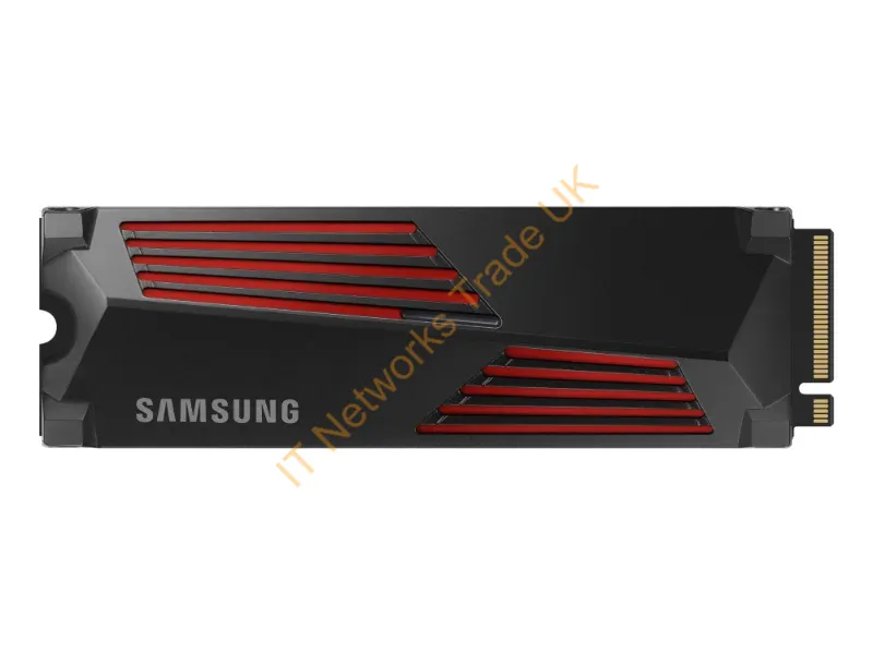 MZ-V9P1T0CW - SSD Samsung 990 Pro M.2 1TB NVMe MZ-V9P1T0CW PCIe 4.0 x4 Heatsink