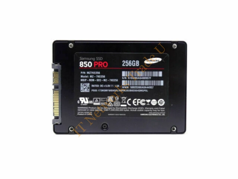 MZ7KE256BKR Samsung 850 PRO Series 256GB Multi-Level Cell (MLC) SATA 6Gb/s 2.5-inch Solid State Drive SSD Storage