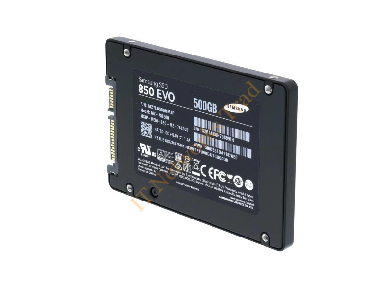 MZ7LN500HAJQ Samsung 850 EVO 500GB SATA 6Gb/s 2.5-inch Solid State Drive SSD Storage