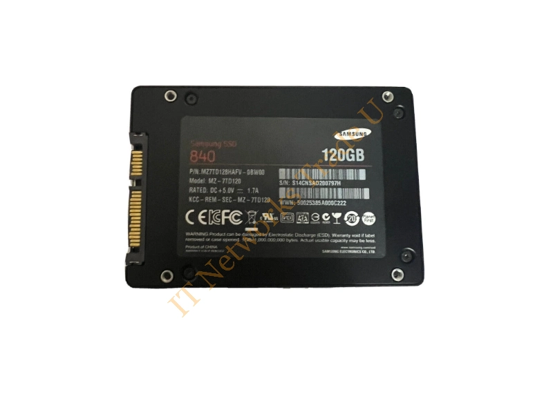 MZ7TD120BW06 Samsung 840 Series 120GB Triple-Level Cell (TLC) SATA 6Gb/s 2.5-inch Solid State Drive SSD Storage