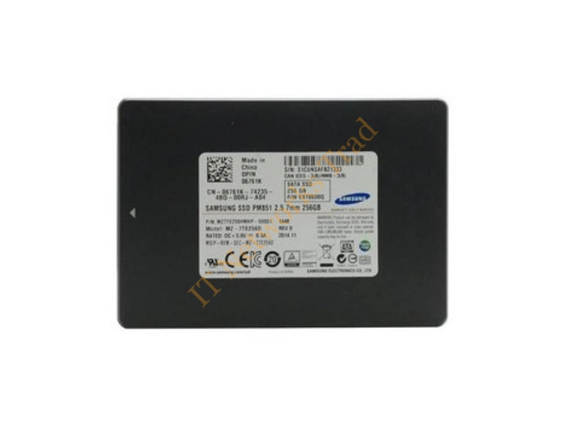 MZ7TE256HMHP-000D Samsung PM851 Series 256GB Triple-Level Cell (TLC) SATA 6Gb/s 2.5-inch Solid State Drive SSD Storage