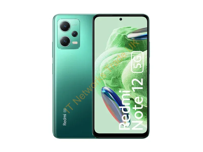 MZB0CZ1EN - Xiaomi Redmi Note 12 5G 16.9 cm (6.67") Hybrid Dual SIM Android 12 USB Type-C 6 GB 128 GB 5000 mAh Green