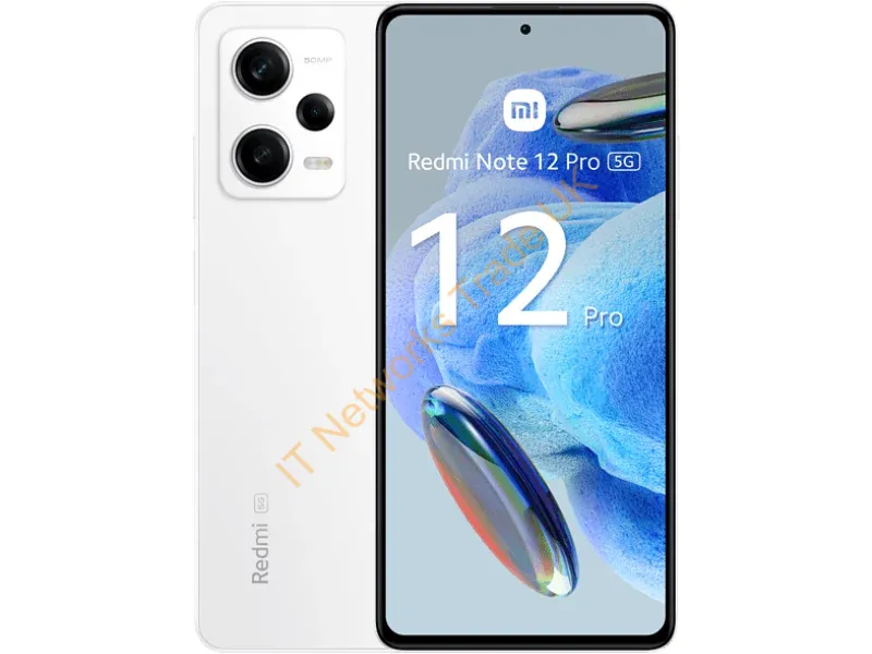 MZB0D45EN - Xiaomi Redmi Note 12 Pro 5G 16.9 cm (6.67") Dual SIM Android 12 USB Type-C 6 GB 128 GB 5000 mAh White