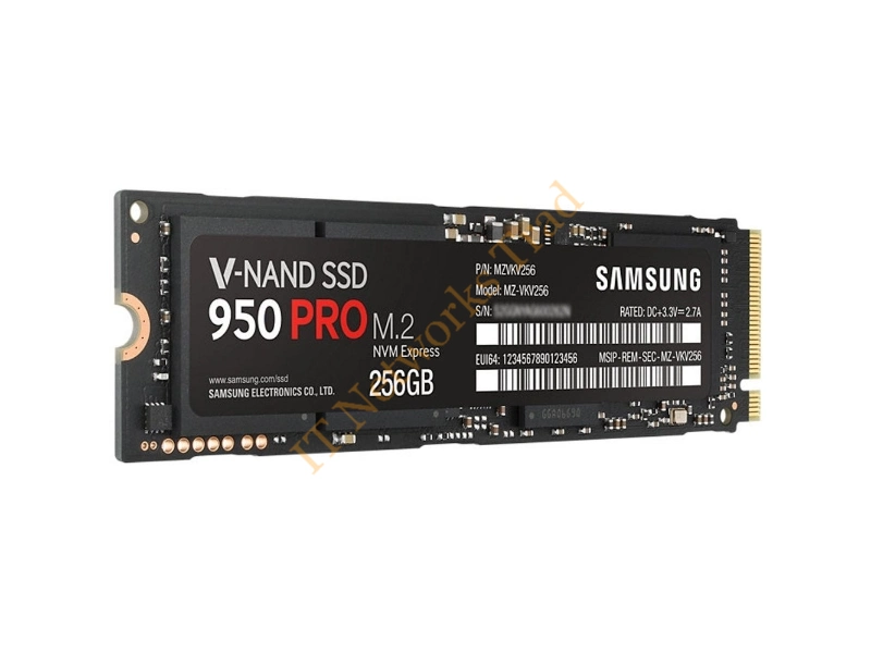 MZVKV256 Samsung 950 PRO Series 256GB Multi-Level Cell (MLC) PCI Express 3.0 x4 NVMe M.2 2280 Solid State Drive SSD Storage