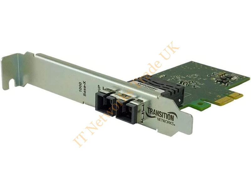 N-GXE-LC-01 Transition Networks 1000BASE-SX PCI Express Networks Fiber Gigabit Ethernet Network Interface Card