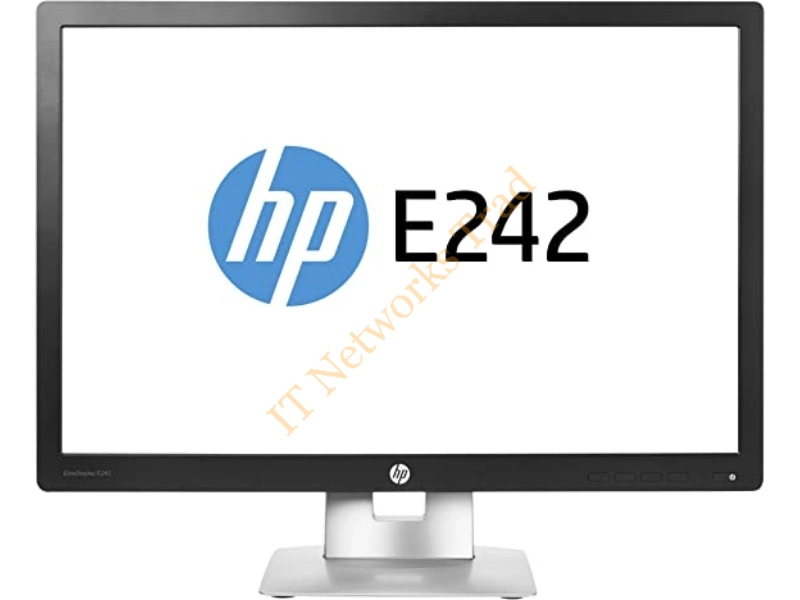N0Q25AA#ABA HP Elitedisplay E242 24-inch (1920x1200) VGA DisplayPort HDMI USB IPS LED Display Monitor (Black)
