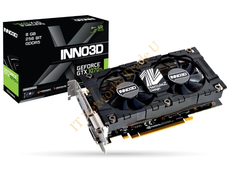 Inno3D N107T-2SDN-P5DS GeForce GTX 1070 Ti 8GB GDDR5 graphics card