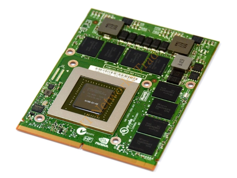 N15E-Q1-A2 nVidia Quadro K3100M 4GB GDDR5 256-Bit MXM Mobile Video Graphics Card