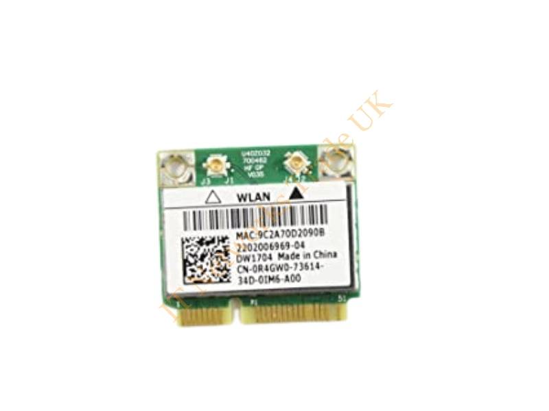 N204H Dell Broadcom 4312 802.11B/G Wireless LAN Mini Card Module for Dell Mini 910 Vostro A90 Wireless LAN Card