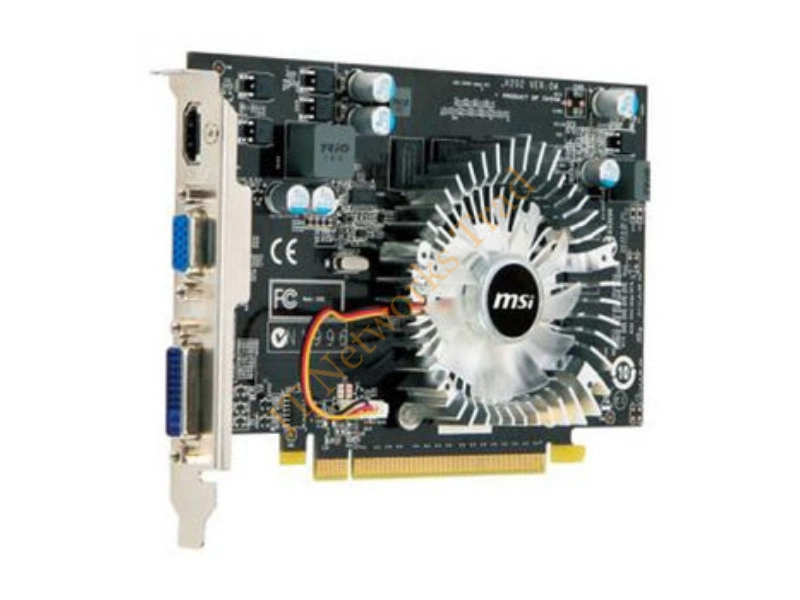 N220GT-MD512 MSI nVidia GeForce GT 220 512MB DDR2 VGA/DVI/HDMI PCI Express Video Graphics Card