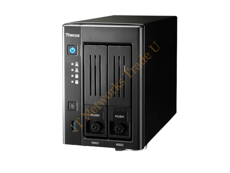 N2810/4TBNAS - Thecus N2810 NAS Tower Ethernet LAN Black NAS Servers