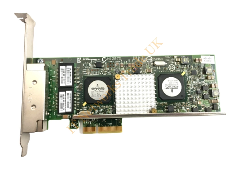 N2XX-ABPCI03-M3 Cisco Broadcom 5709 4-Port 1Gb Network Adapter Card