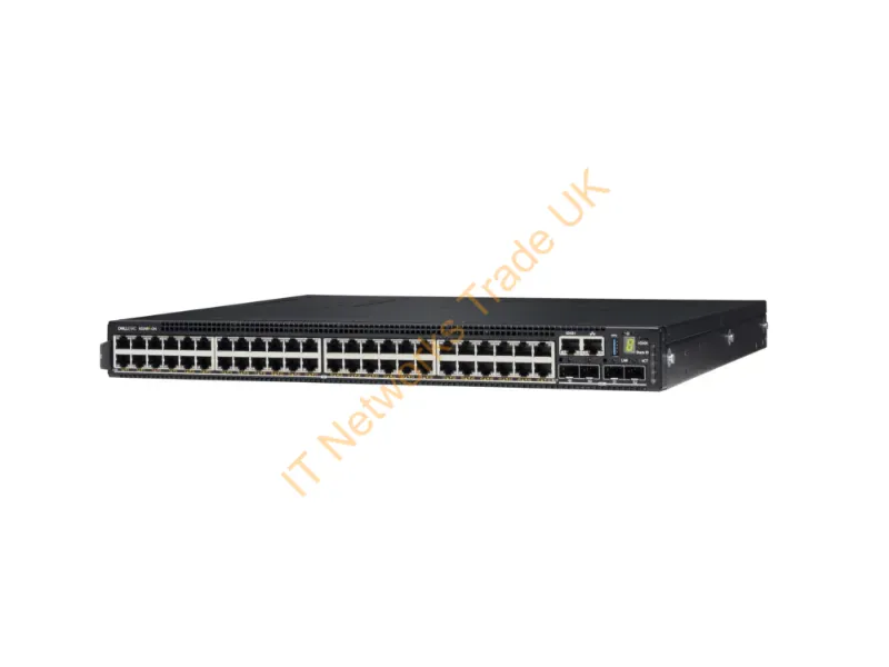 N3248P-ONF - Dell N-Series N3248P-On Managed Gigabit Ethernet (10/100/1000) Power Over Ethernet (Poe) Black