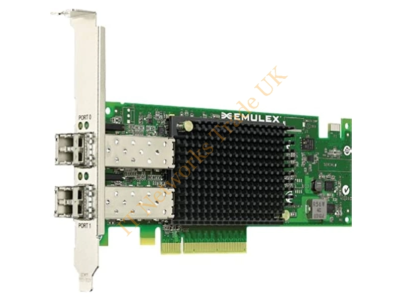N3FXD Dell NIC Emulex OCe11102-NM 2-Port PCI-Express 2.0 x8 10GB/s SFP+ Full-Height without Transceiver Network Adapter