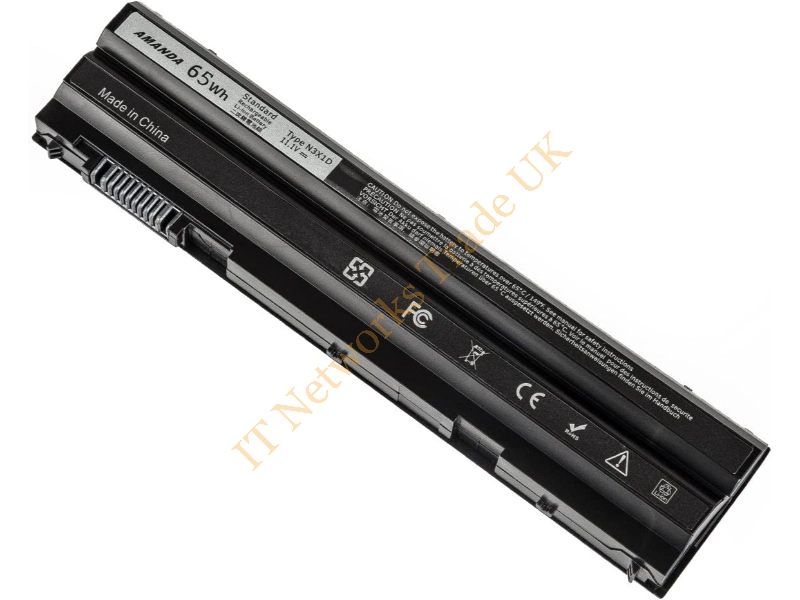 N3X1D Dell 6-Cell 65WHr Battery 5500 Latitude E6440 E6540 Laptop Battery