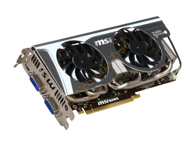 N460GTX-HAWK-TALON-A MSI nVidia GeForce GTX460 Hawk Talon Attack 1GB DDR5 2DVI/Mini Video Graphics Card