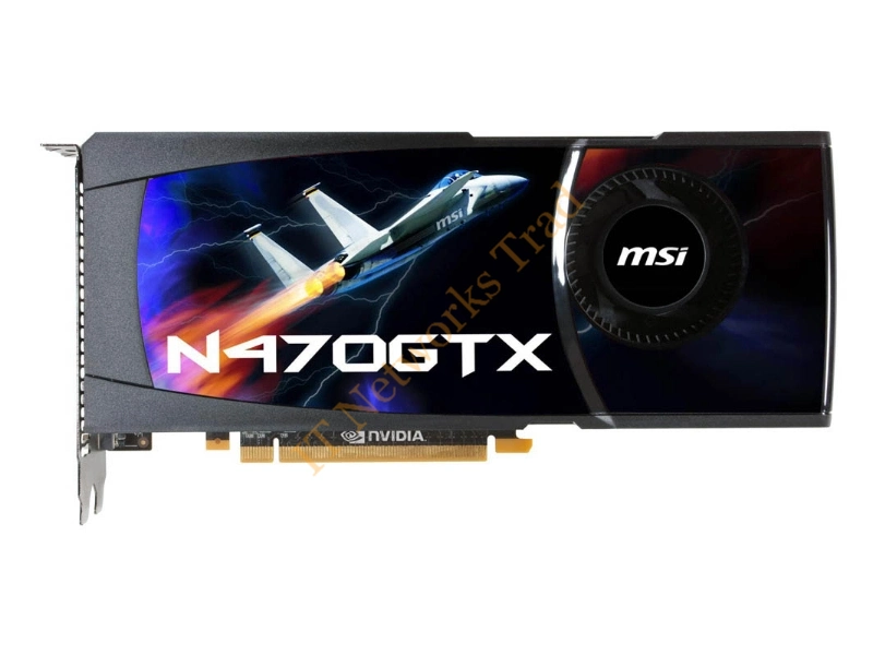 N470GTX-M2D12-B MSI GeForce 470 1.25GB GDDR5 PCI Express 2.0 x16 HDMI/ DVI Video Graphics Card