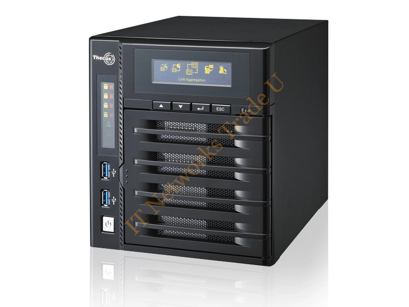 N4800ECO - Thecus N4800Eco NAS Tower Ethernet LAN Wi-Fi Black NAS Servers