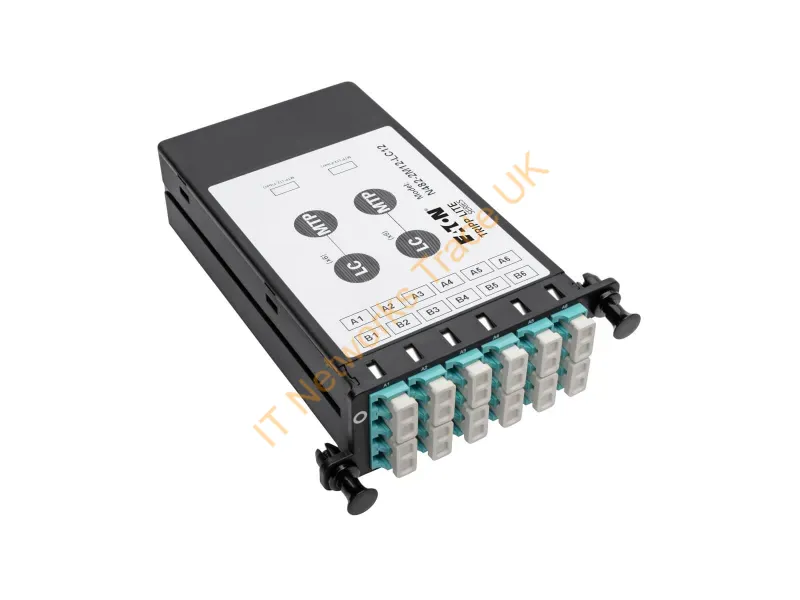 N482-2M12-LC12 - Tripp Lite 40Gb to 10Gb Breakout Cassette (x2) 12-Fiber OM4 MTP/MPO to (x12) LC Networking Accessory
