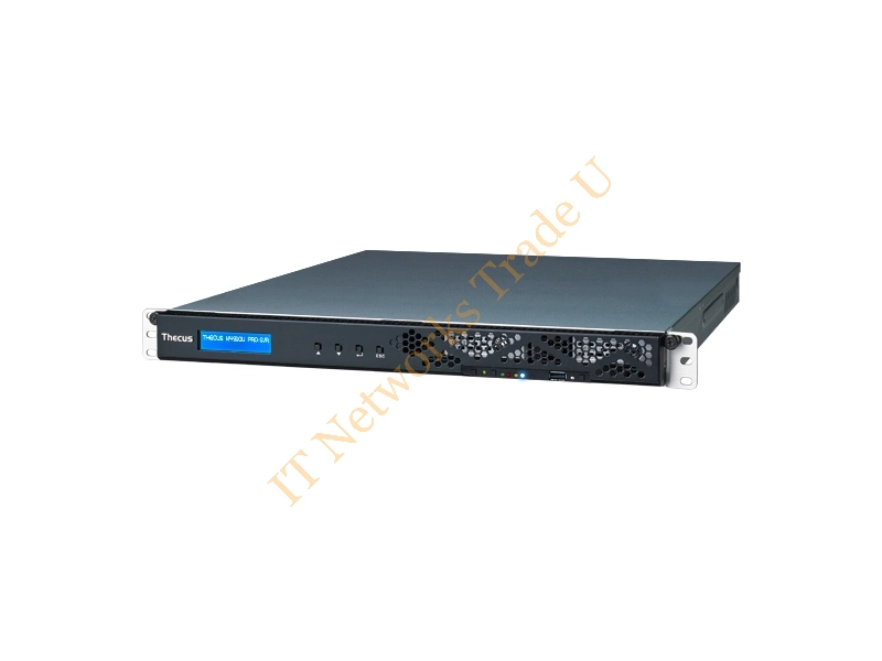 N4910UPRO-R - Thecus N4910U PRO-R NAS Rack (1U) Ethernet LAN Black storage server NAS Servers