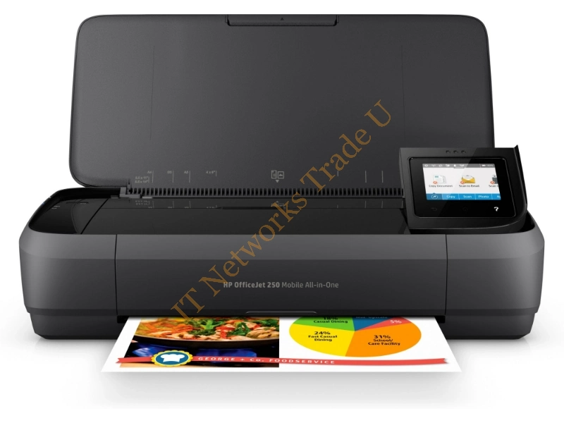 N4L16C - HP OfficeJet 252 4800 x 1200DPI Thermal Inkjet A4 10ppm Wi-Fi Multifunction Printers