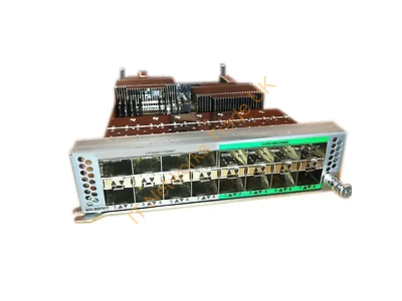 N55-M8P8FP-RF Cisco N55-M8P8FP 16 x Expansion Slot SFP+ (mini-GBIC) Expansion Module for Nexus 5000 Series Switch Networking Accessory