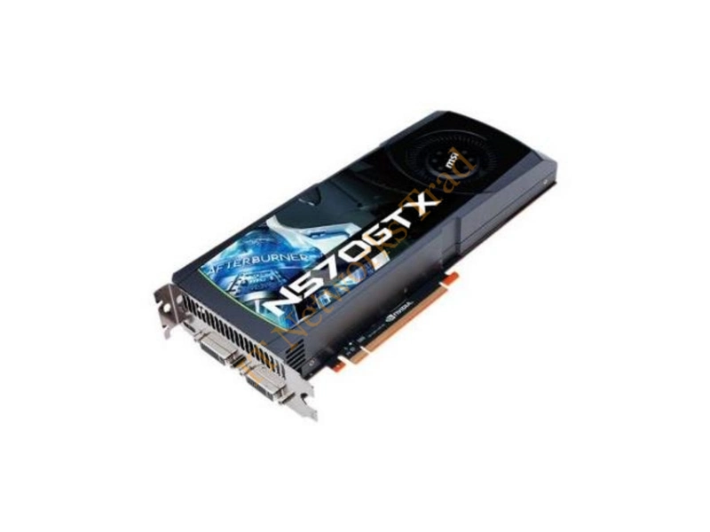 N570GTX-M2D12D5 MSI GeForce GTX570 1.2GB GDDR5 320-Bit PCI Express 2.0 x16 Video Graphics Card