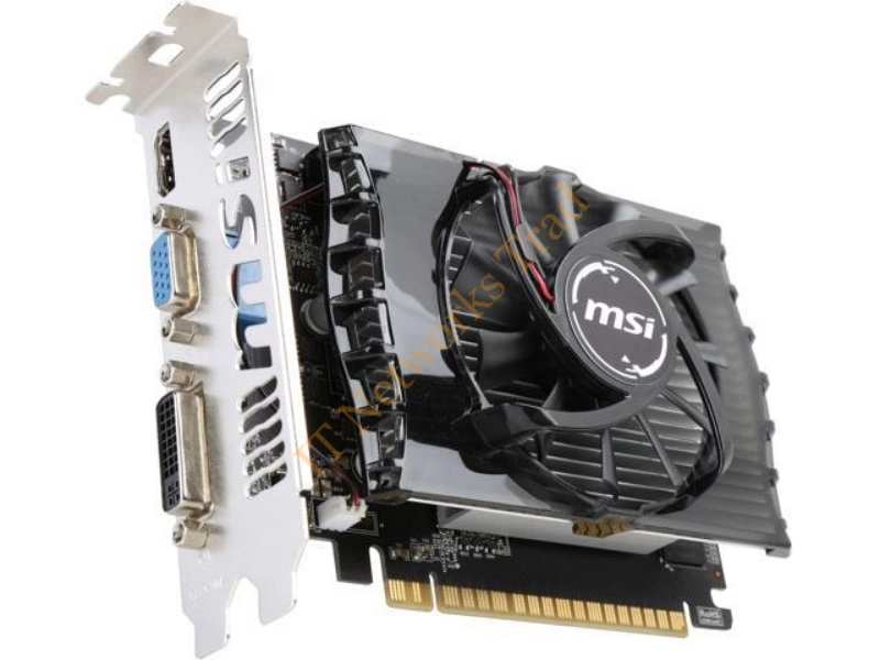 N730-2GD3 MSI GeForce GT 730 2GB 128-Bit DDR3 PCI Express 2.0 HDMI DVI-I HDCP Ready Video Graphics Card