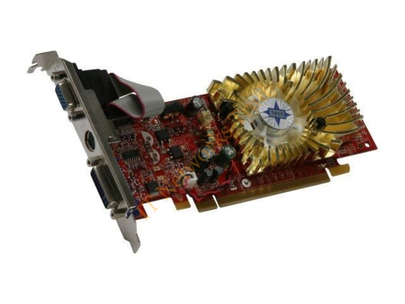 N8400GS-TD256 MSI GeForce 8400 GS 256MB GDDR2 PCI Express 2.0 x16 HDCP Ready Low Profile Ready Video Graphics Card