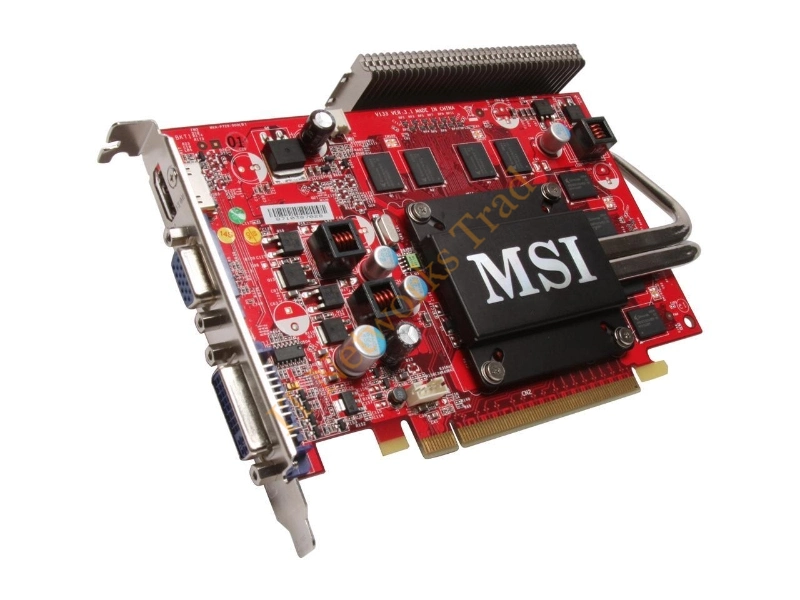N9500GT-MD512Z MSI GeForce 9500GT 512MB 128-Bit GDDR2 PCI Express x16 2.0 HDMI VGA DVI Video Graphics Card