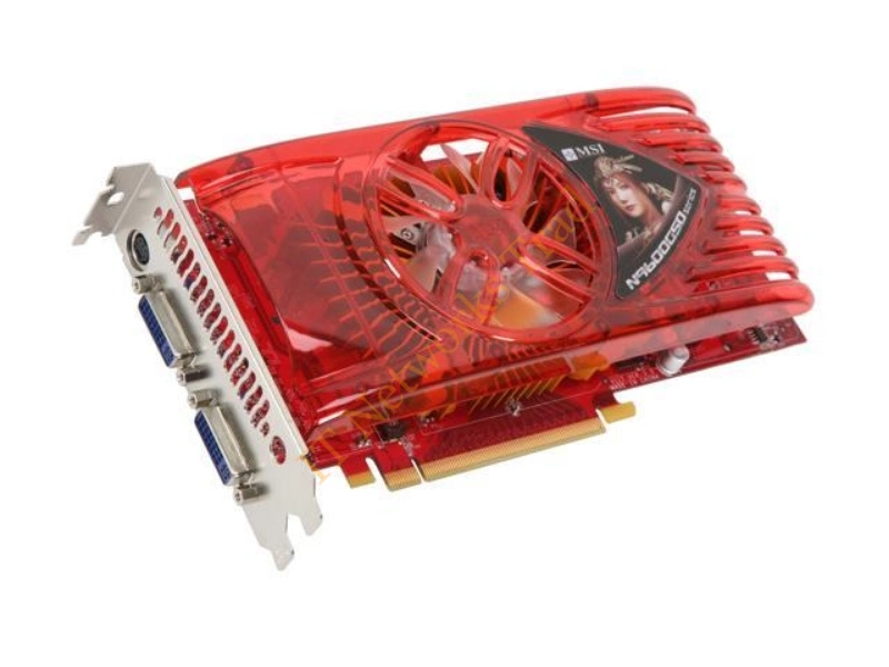 N9600GSO-T2D384OC MSI nVidia GeForce 9600GSO OC 384MB DDR3 PCI Express 2DVI/HDCP Video Graphics Card