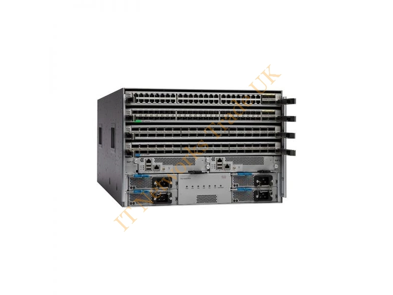 N9K-C9504-B3 - Cisco Chassis Bundle W/1 Sup,3 Ps, 2 Sc, 4 Fm,