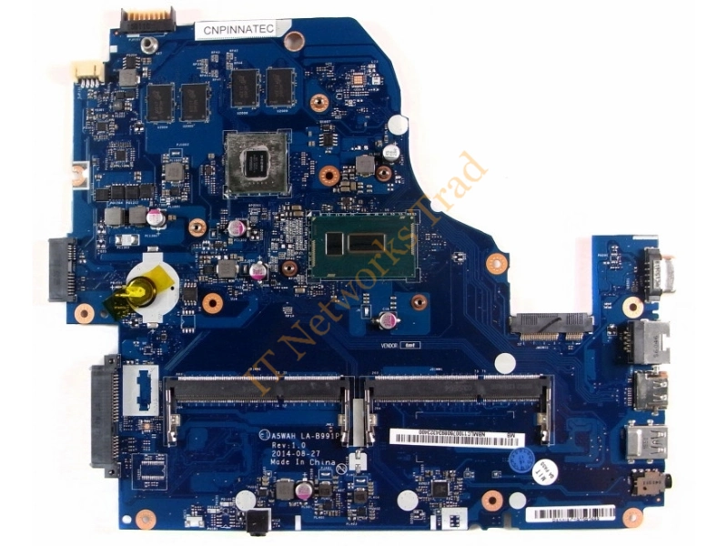 NB.ML811.004 Acer System Board with Intel i5-4210U 1.70Ghz CPU for Aspire E5-571 Laptop Motherboard