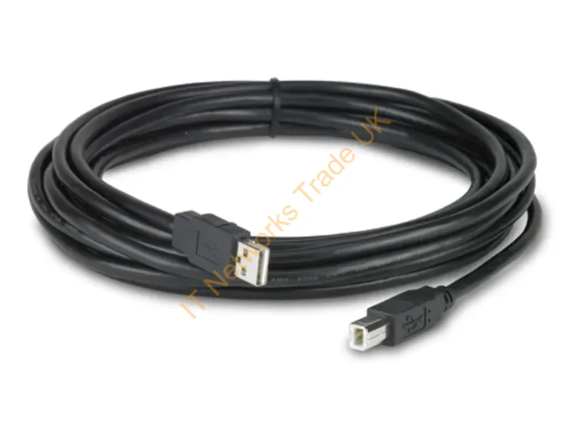 NBAC0214P - Apc Netbotz Usb Latching Cable, Plenum, 5M Usb Cable 196.9" (5 M) Usb A Usb B Black
