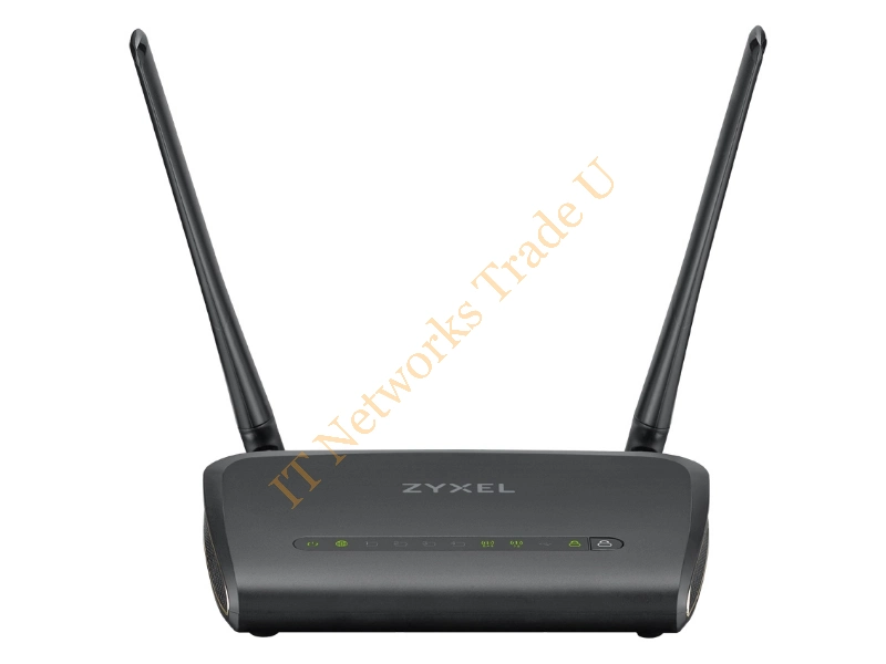 NBG6617-EU0101F - ZyXEL NBG6617 Dual-band (2.4 GHz / 5 GHz) Gigabit Ethernet Black network wireless router