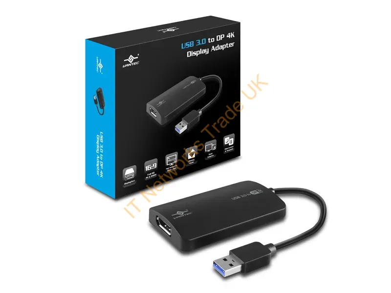 NBV-410DU3 - Vantec Nbv-410Du3 Video Cable Adapter Black