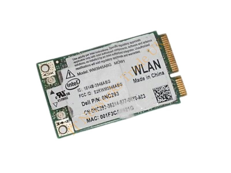 NC293 Dell Pro Wireless 3945 802.11 a/b/g Mini Card DAO/MAL (RoHS) Wireless LAN Card