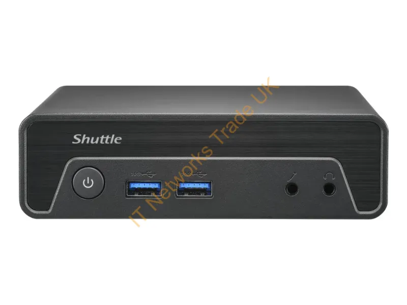 NE10N - Shuttle Nano Pc Ne10N 0.6L Sized Pc Black N100 Intel Soc