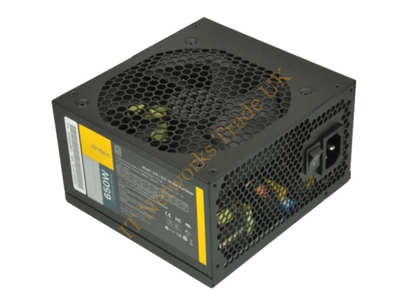 NE650M Antec NeoECO Modular NE650M Power Supply 650 Watts 80 PLUS BRONZE Certified with 120 mm Silent Fan, CircuitShield Protection, ATX 12V 2.4 & EPS 12V, 3-Year Warranty