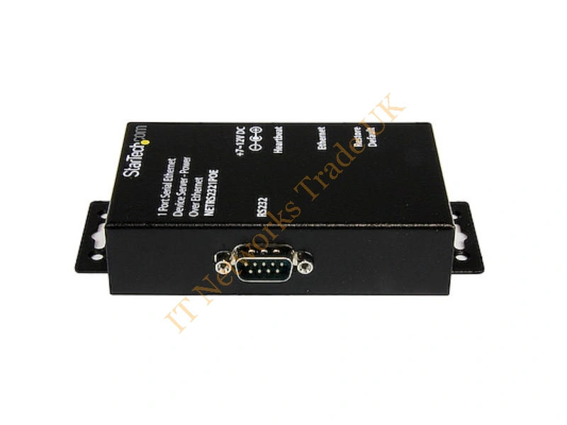 NETRS2321POE StarTech 1-Port Gigabit Ethernet Device Server Networking Accessory