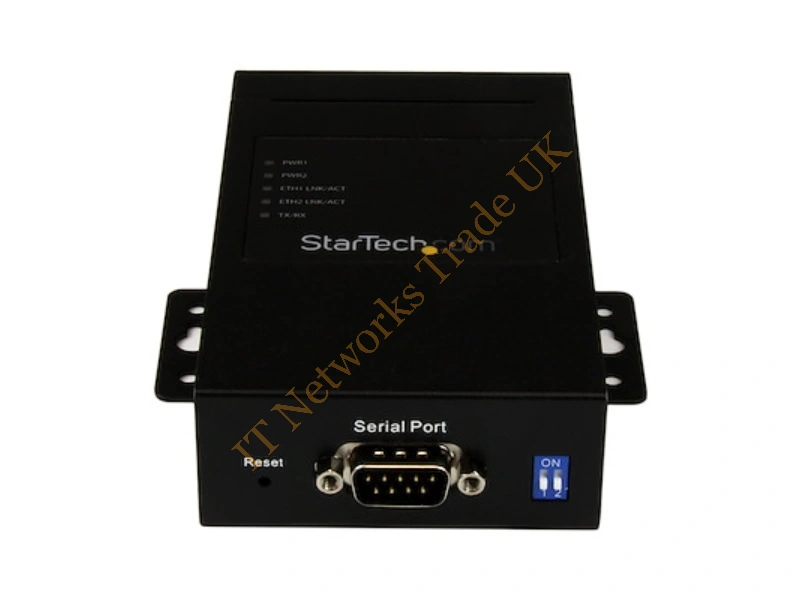 NETRS232485 StarTech 1-Port 10/100Mbps Serial to IP Ethernet Device Server Networking Accessory