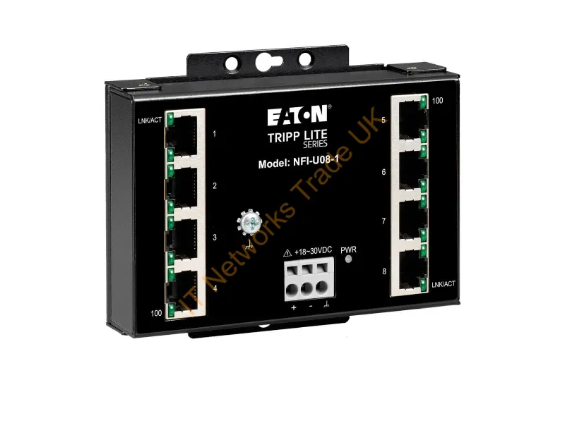 NFI-U08-1 - Tripp Lite Nfi-U08-1 Network Switch Unmanaged Fast Ethernet (10/100) Black