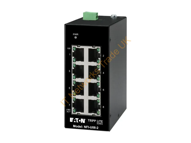 NFI-U08-2 - Tripp Lite Nfi-U08-2 Network Switch Unmanaged Fast Ethernet (10/100) Black